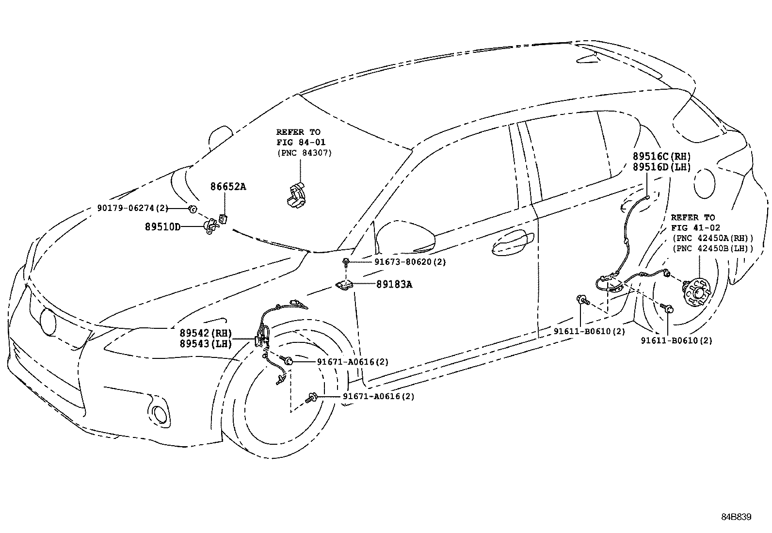  CT200H |  ABS VSC