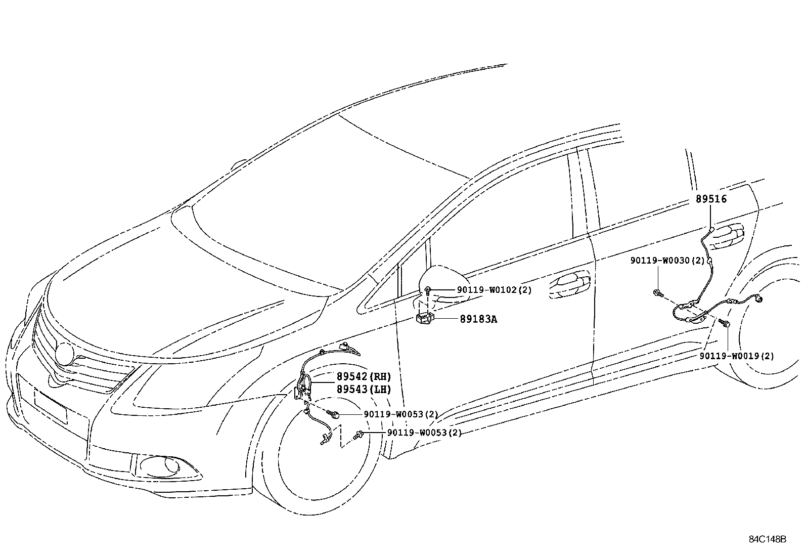  AVENSIS |  ABS VSC