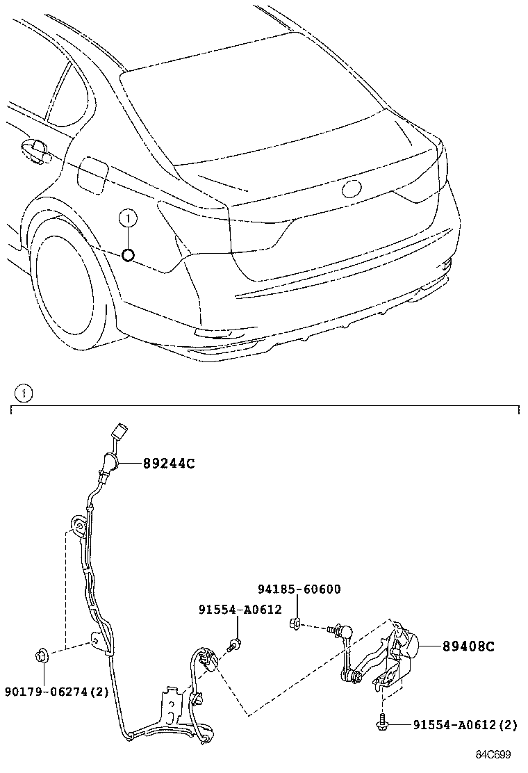  GS250 350 450H |  ELECTRONIC HEIGHT CONTROL