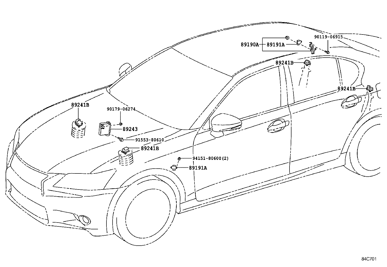  GS250 350 450H |  ELECTRONIC MODULATED SUSPENSION