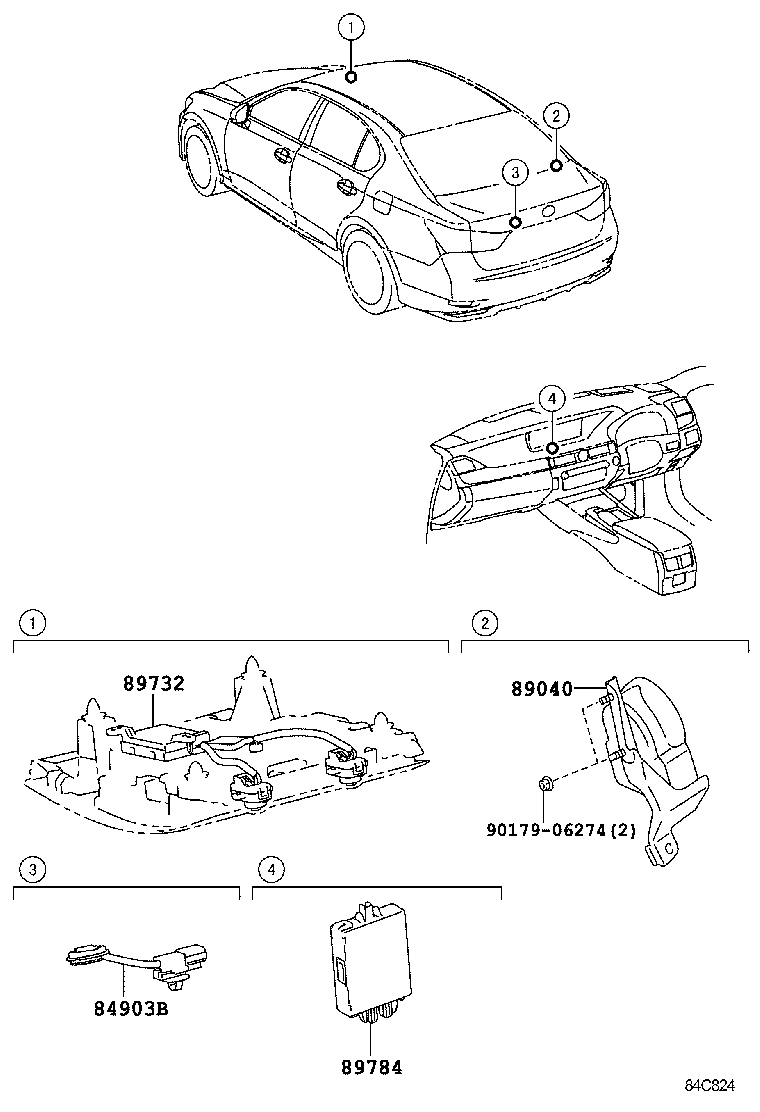  GS250 350 450H |  ANTI THEFT DEVICE