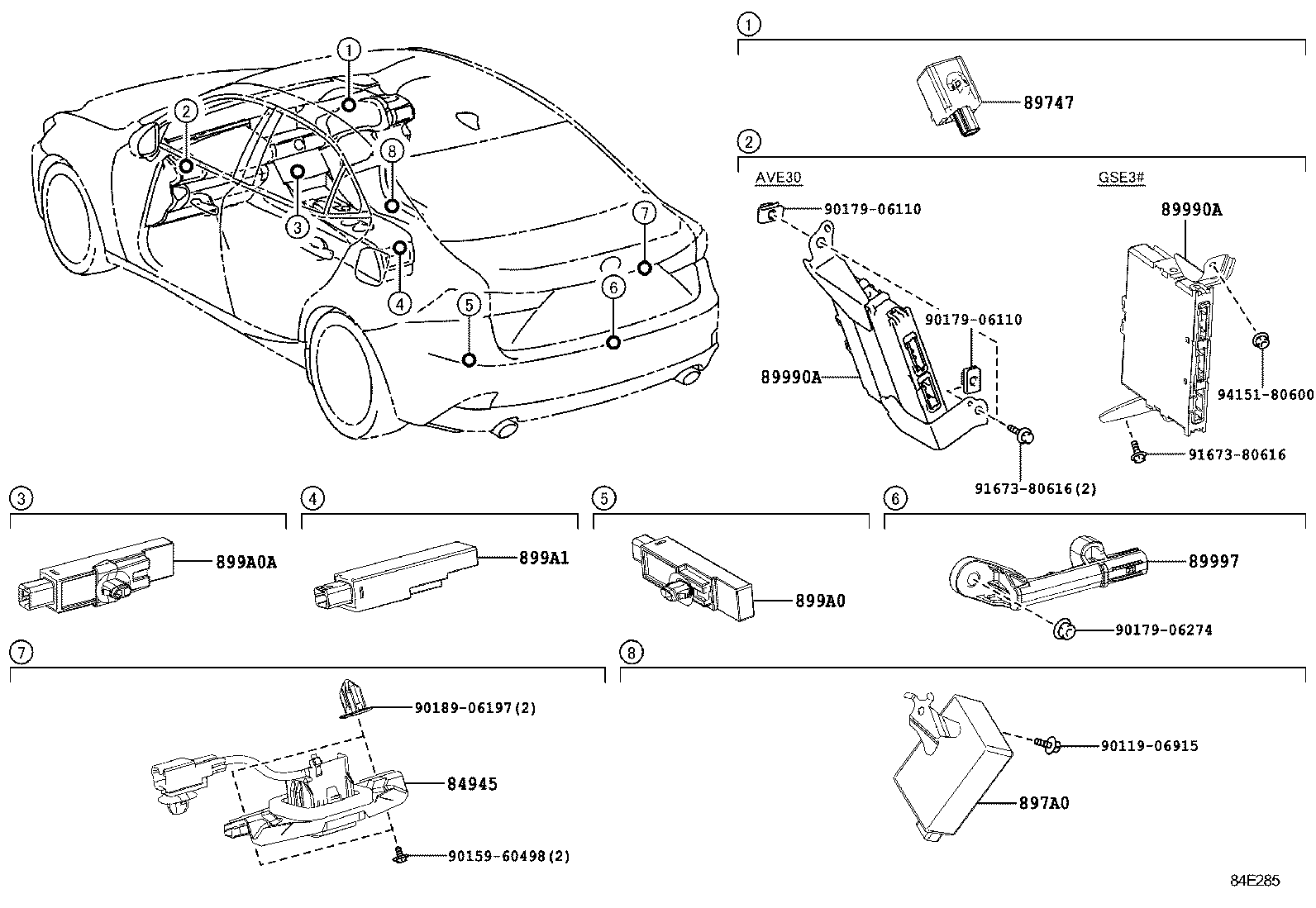  IS250 350 300H |  WIRELESS DOOR LOCK