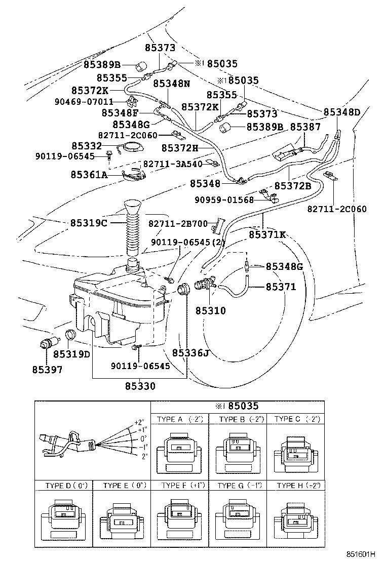  IS250 350 |  WINDSHIELD WASHER