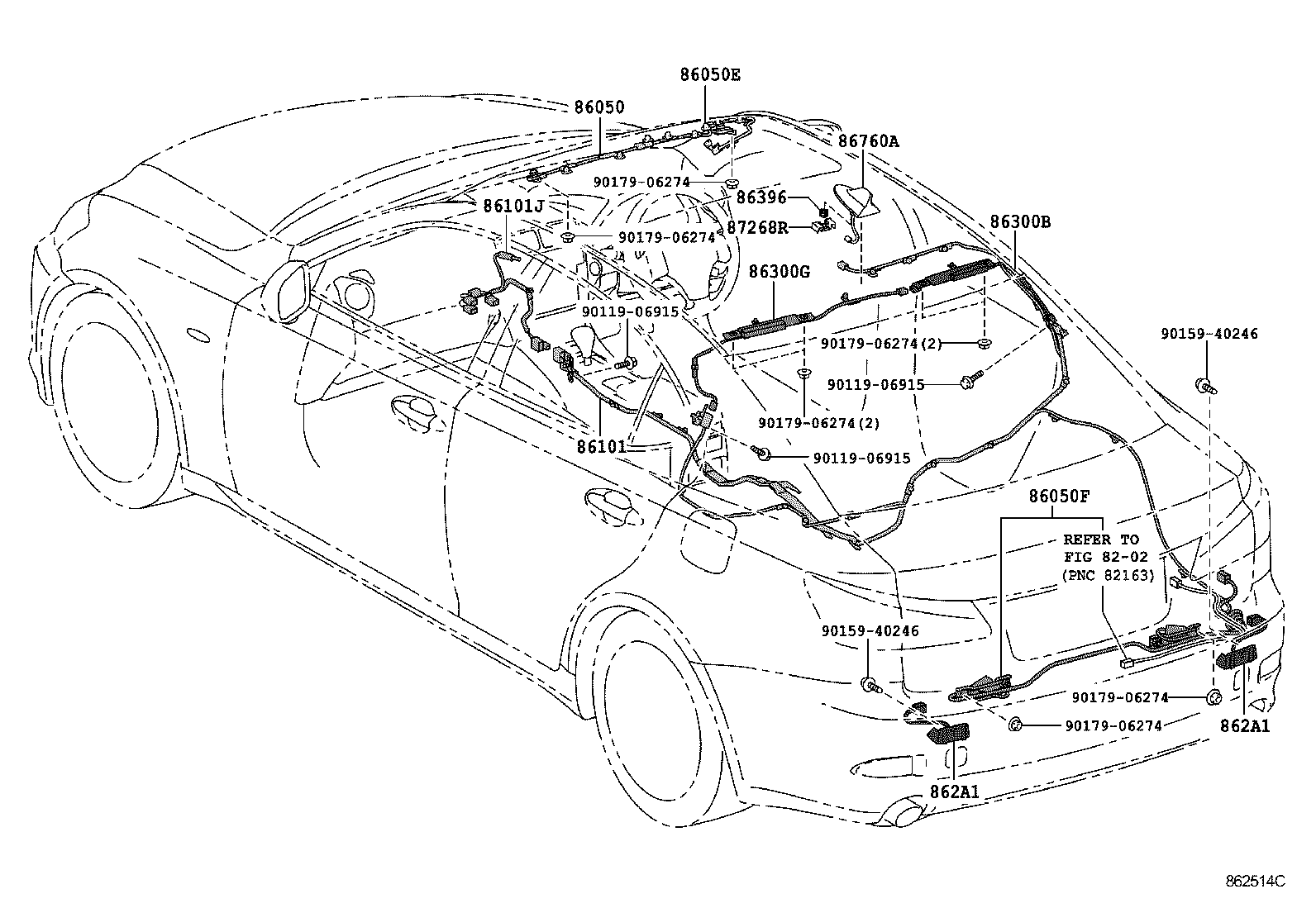  IS250 350 |  ANTENNA