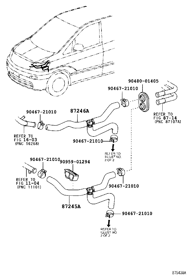  ALPHARD G V |  HEATING AIR CONDITIONING WATER PIPING