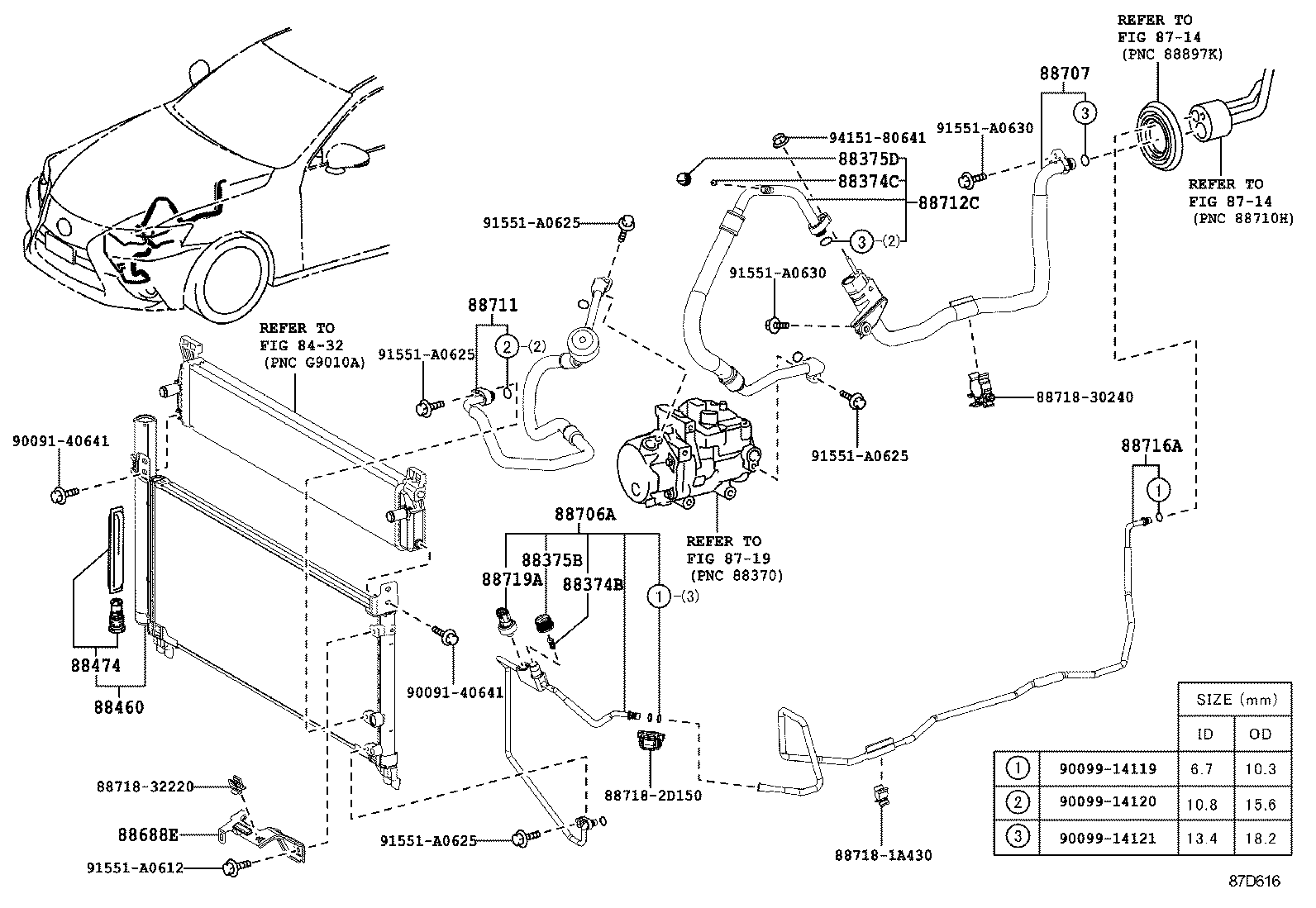  IS250 350 300H |  HEATING AIR CONDITIONING COOLER PIPING