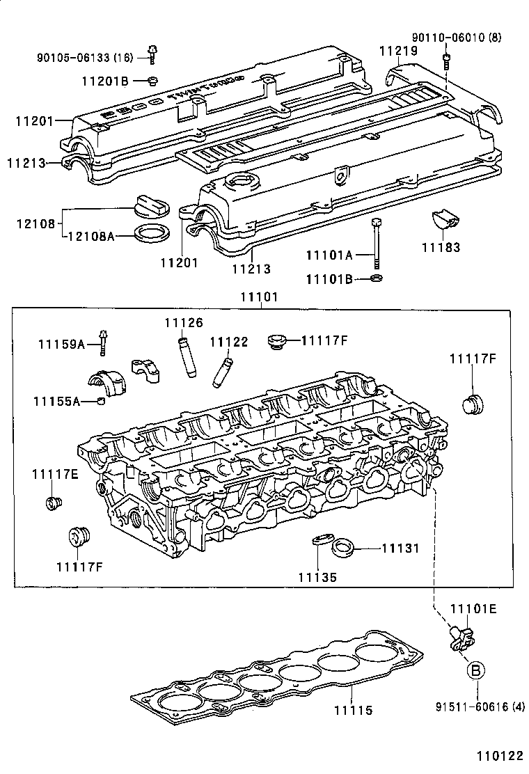  SOARER |  CYLINDER HEAD