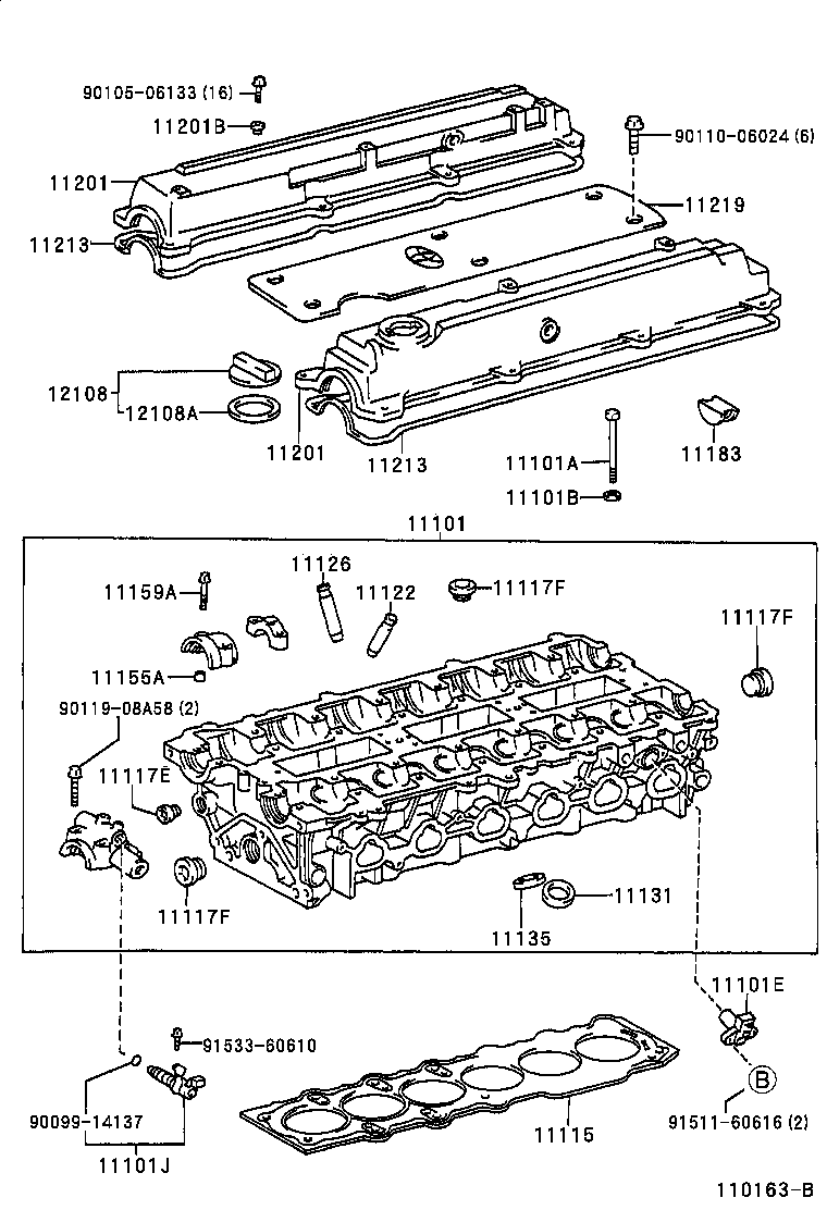  SOARER |  CYLINDER HEAD