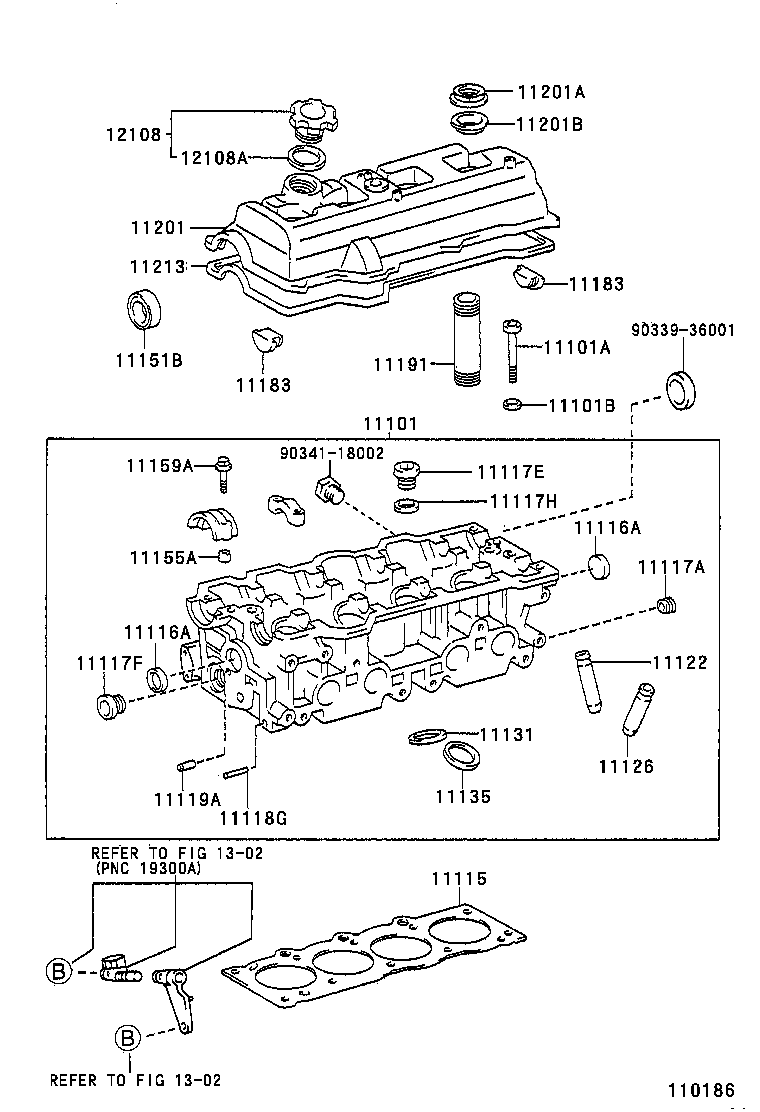  HARRIER |  CYLINDER HEAD