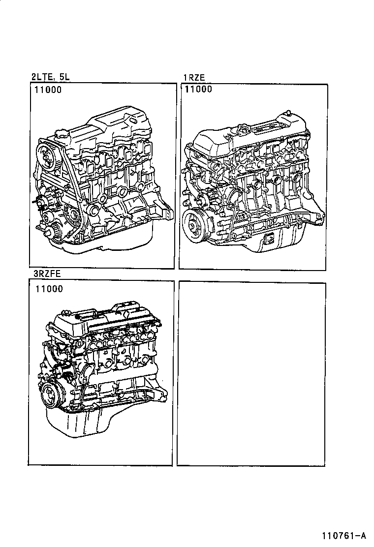  HILUX |  PARTIAL ENGINE ASSEMBLY