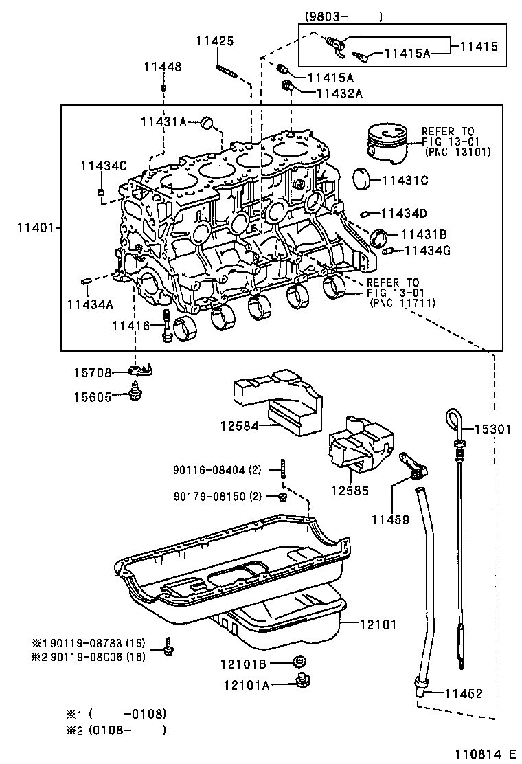  HILUX |  CYLINDER BLOCK