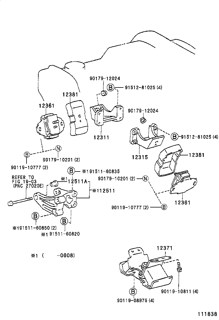  HILUX SURF |  MOUNTING