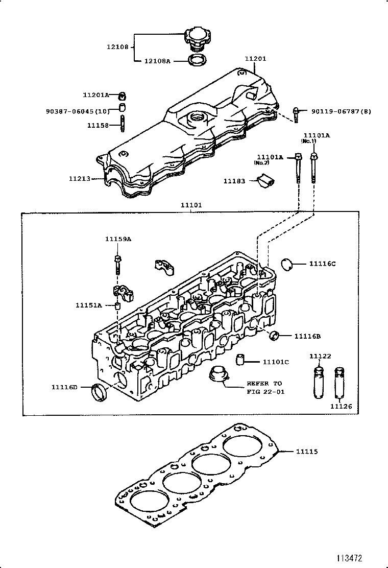  HIACE REGIUSACE |  CYLINDER HEAD