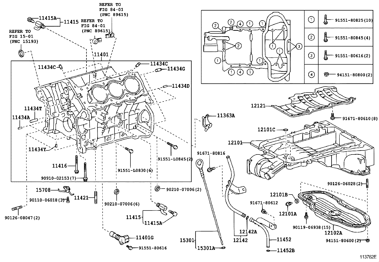  GS460 430 350 |  CYLINDER BLOCK