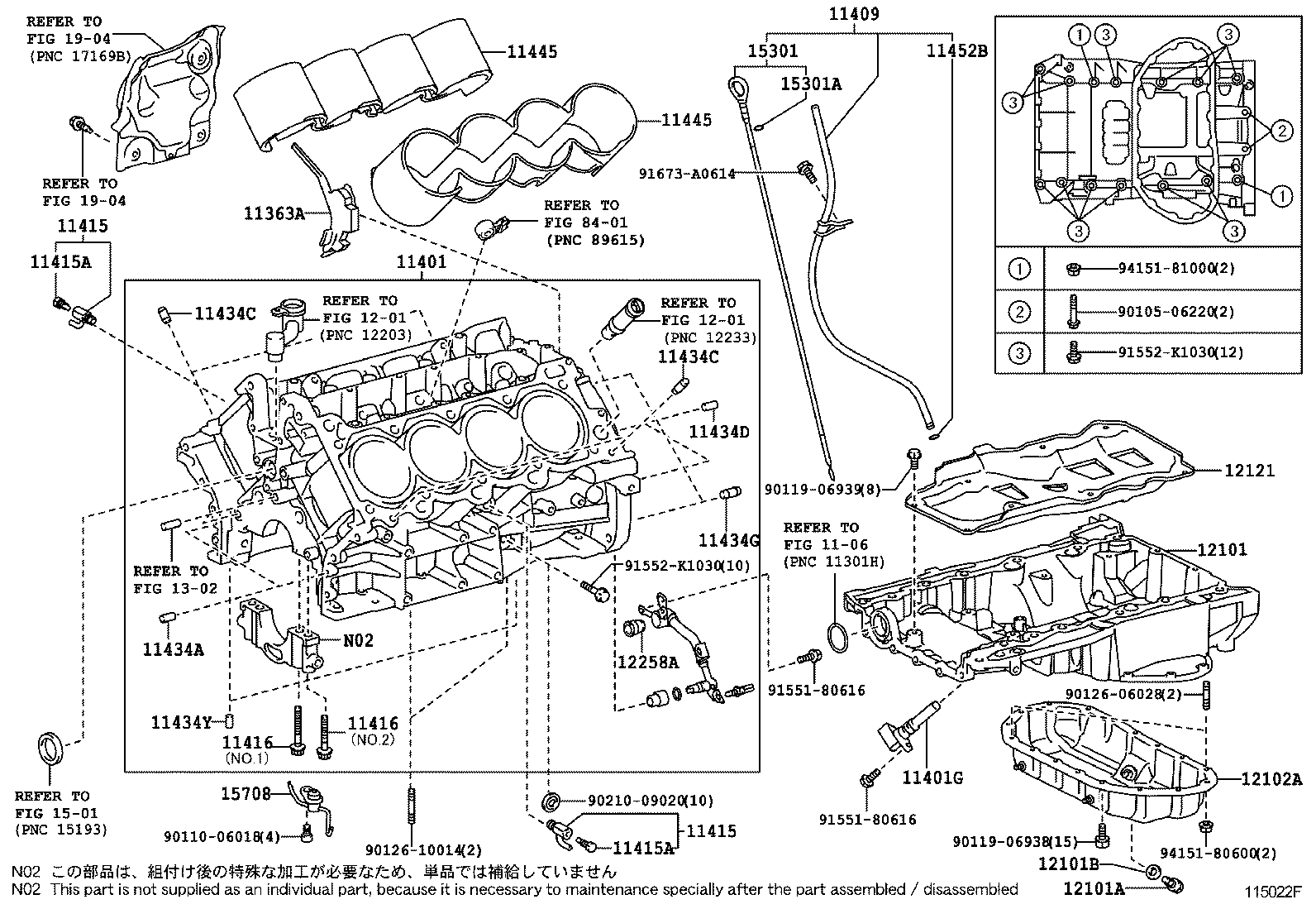  GS460 430 350 |  CYLINDER BLOCK