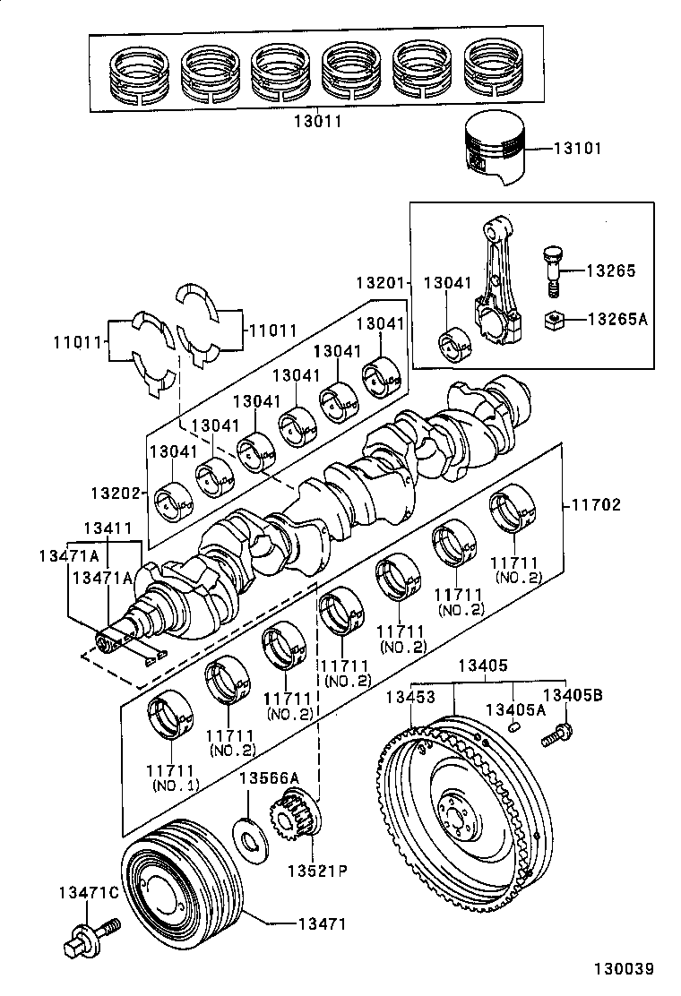  MARK 2 |  CRANKSHAFT PISTON