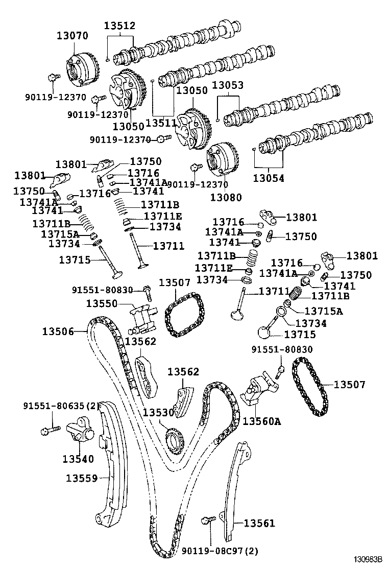  GS450H |  CAMSHAFT VALVE