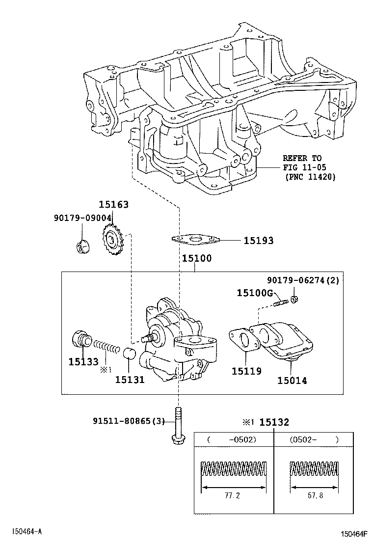  CAMRY |  ENGINE OIL PUMP