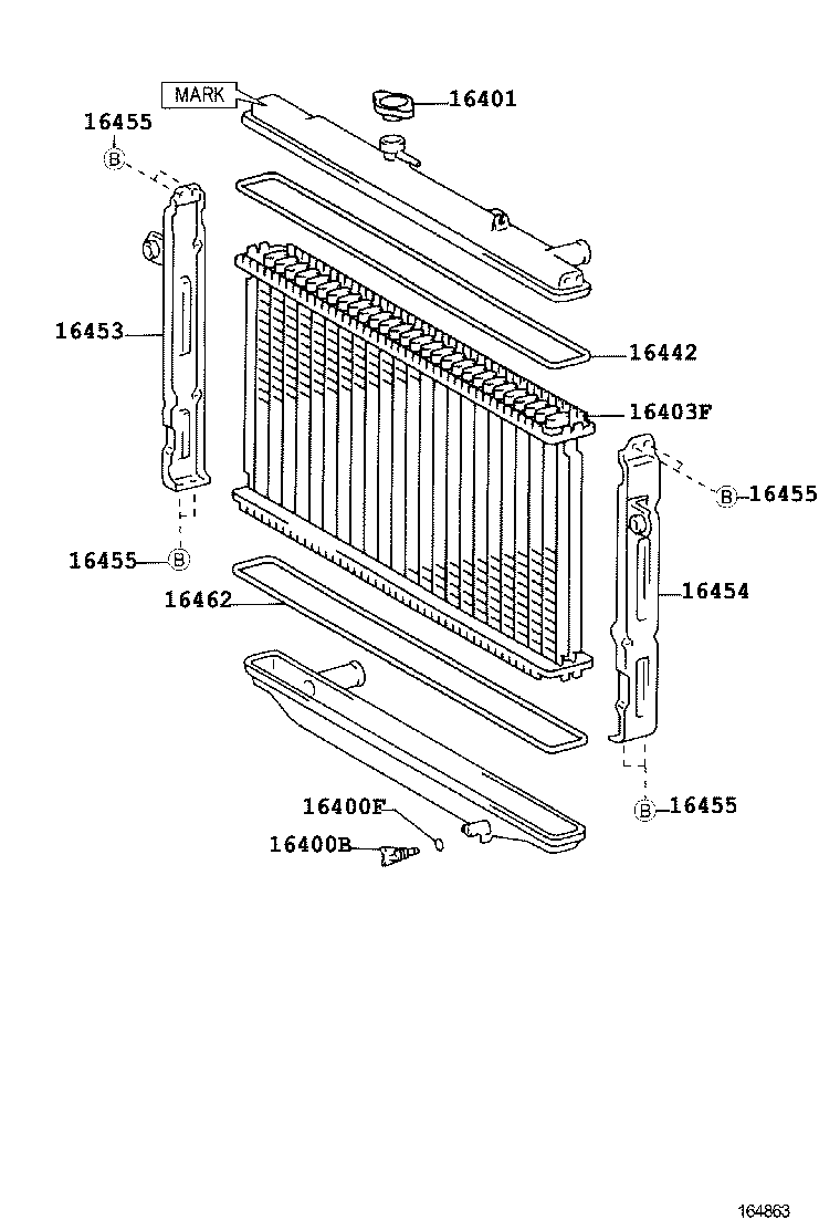  LAND CRUISER 100 |  RADIATOR WATER OUTLET