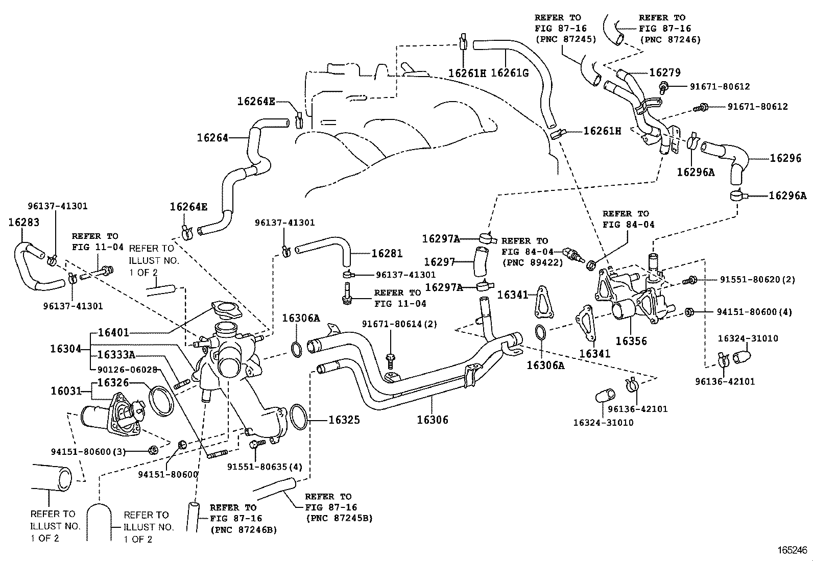  GS450H |  RADIATOR WATER OUTLET