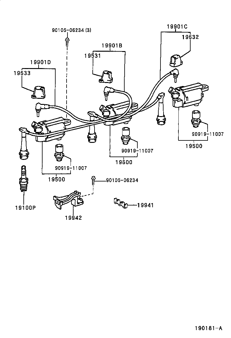  SOARER |  IGNITION COIL SPARK PLUG