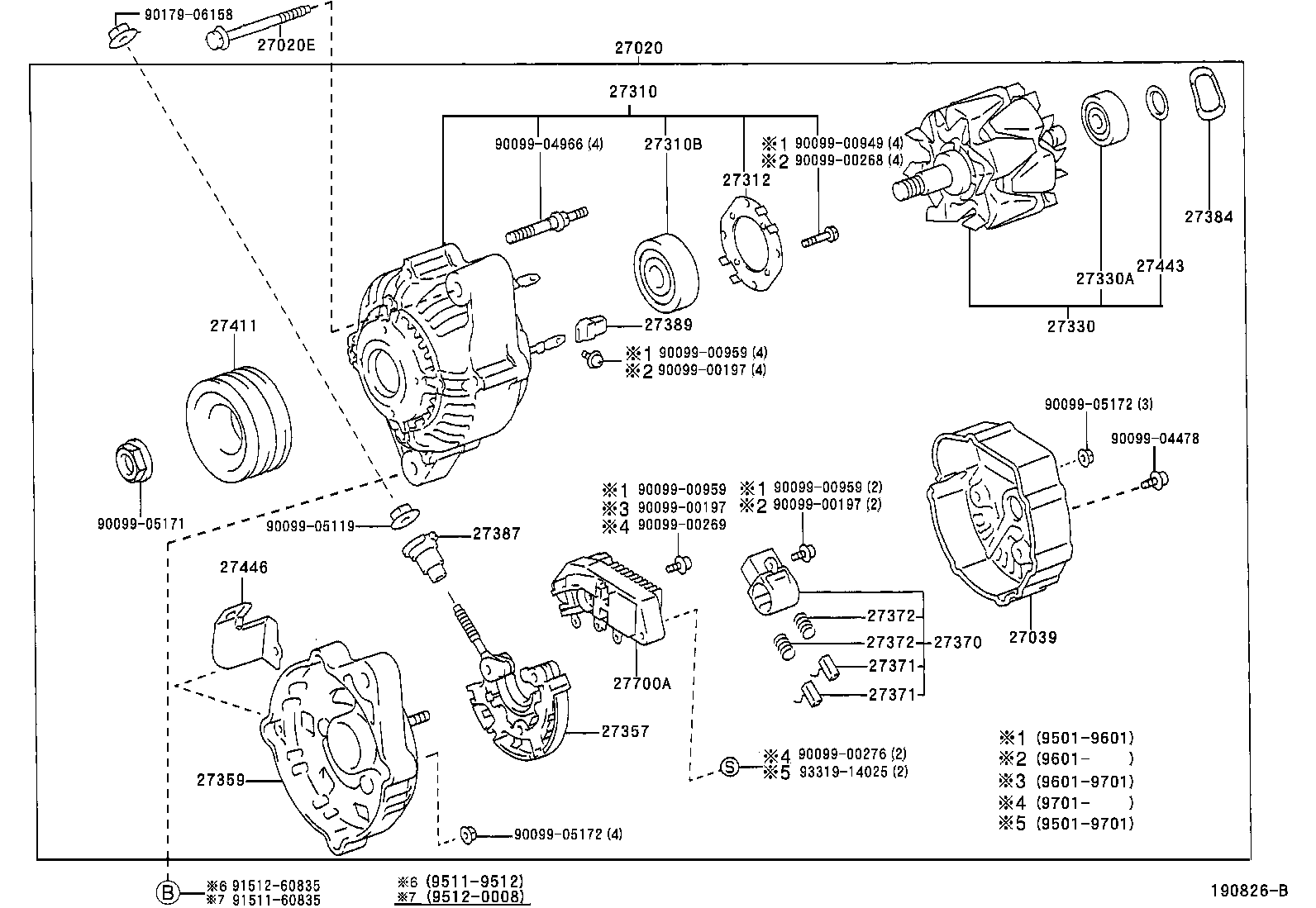  HILUX SURF |  ALTERNATOR