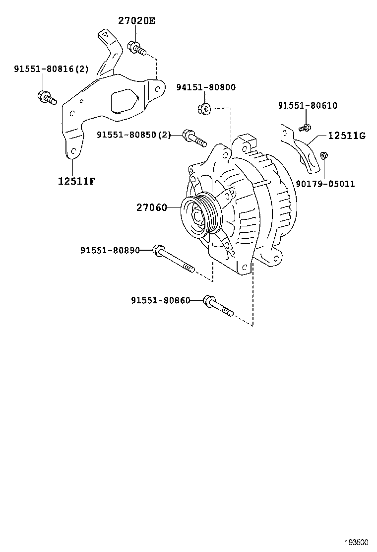  LFA |  ALTERNATOR