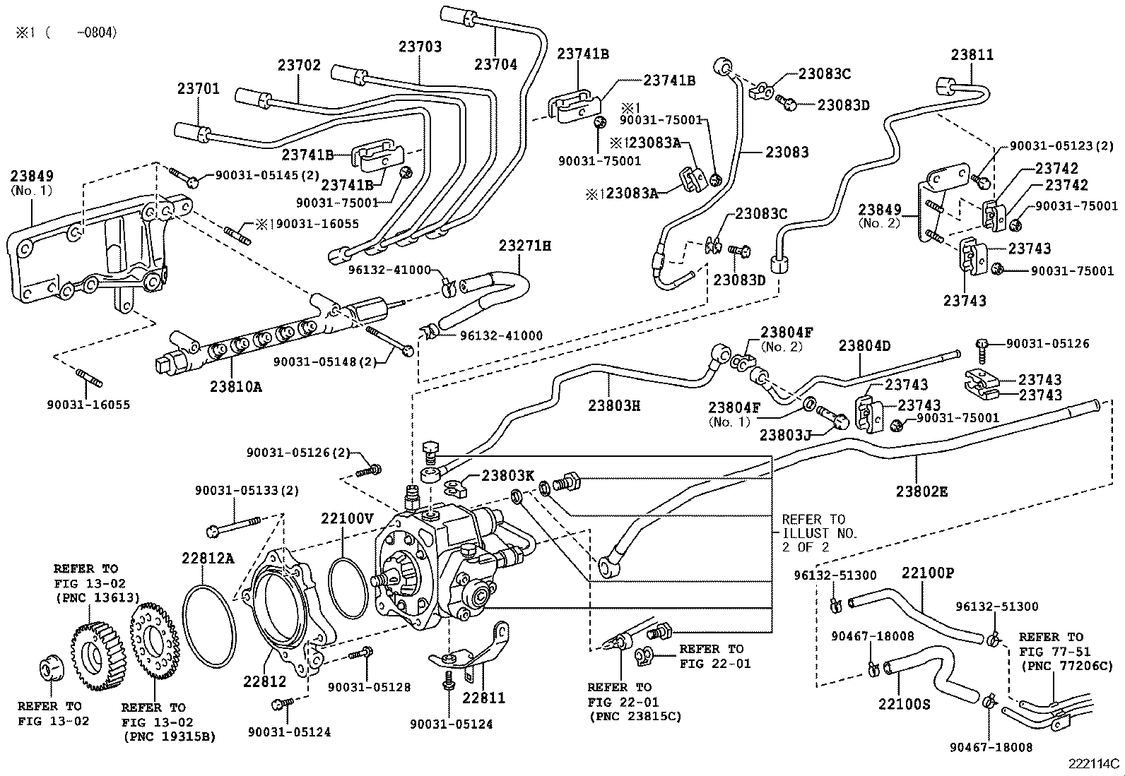  DYNA TOYOACE |  INJECTION PUMP ASSEMBLY