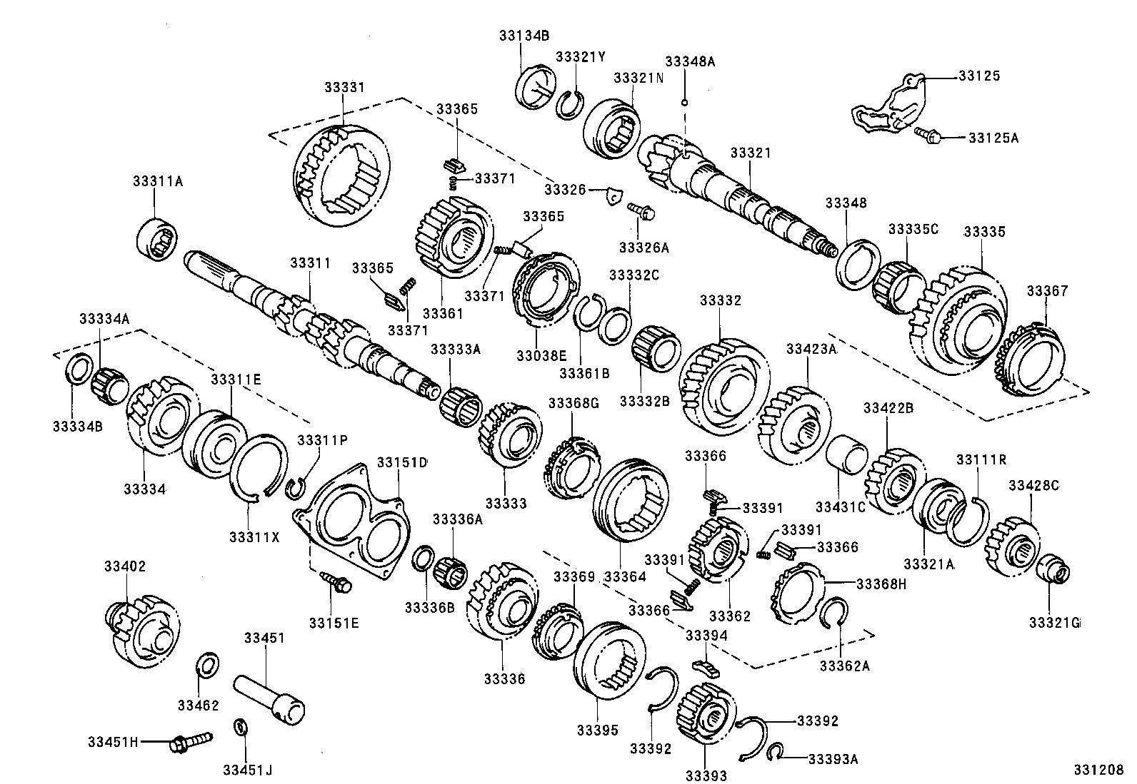  MR S |  TRANSMISSION GEAR MTM