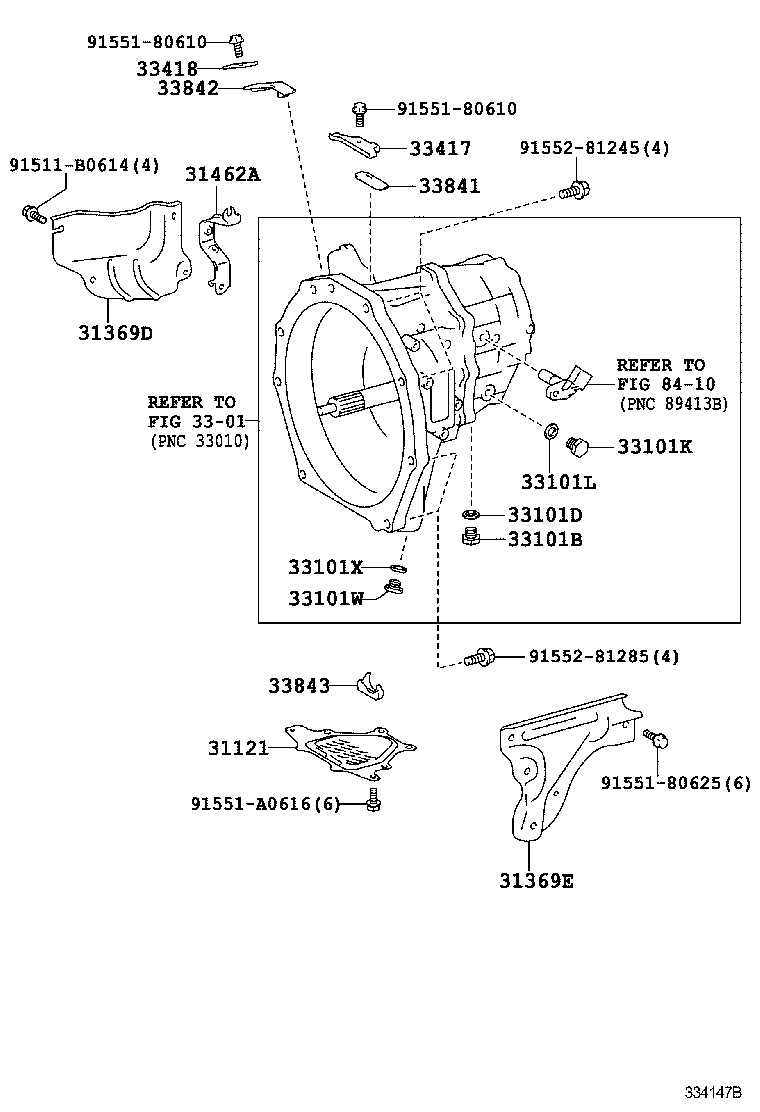  LFA |  CLUTCH HOUSING TRANSMISSION CASE MTM