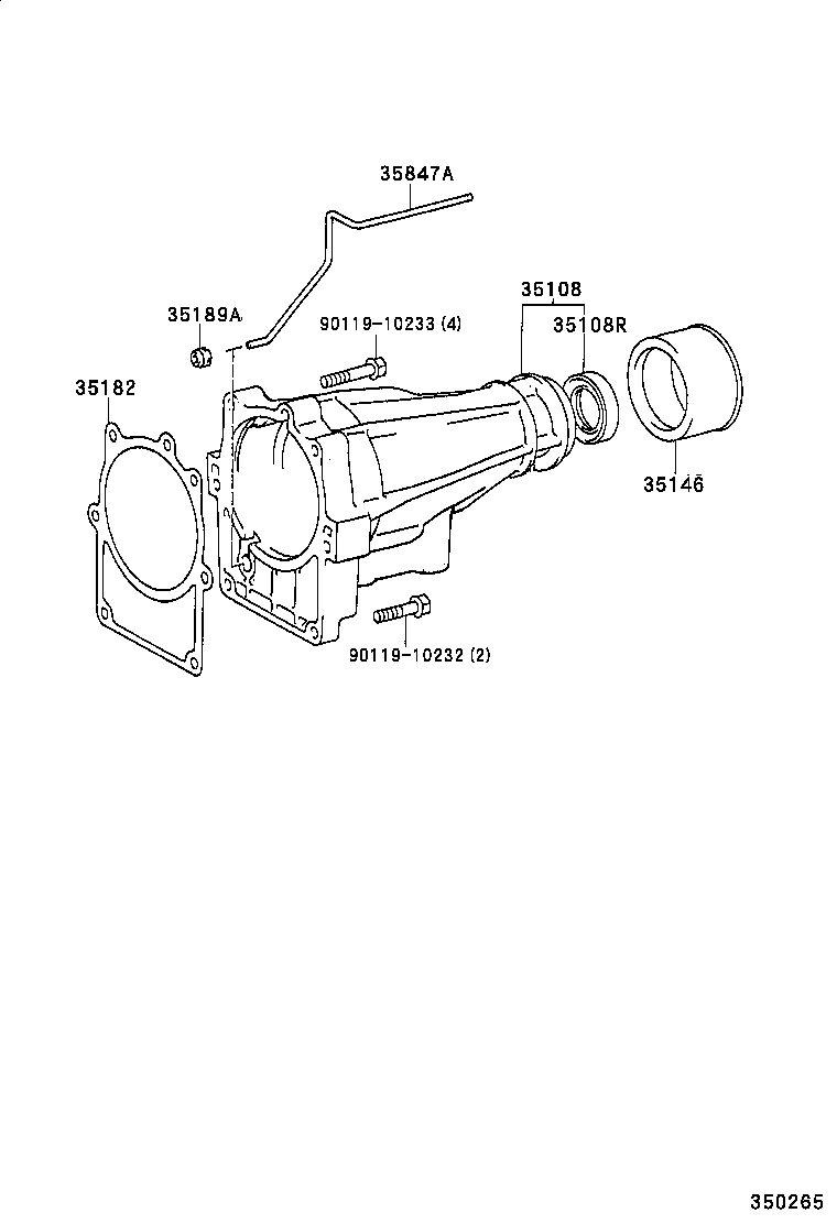  CHASER |  EXTENSION HOUSING ATM