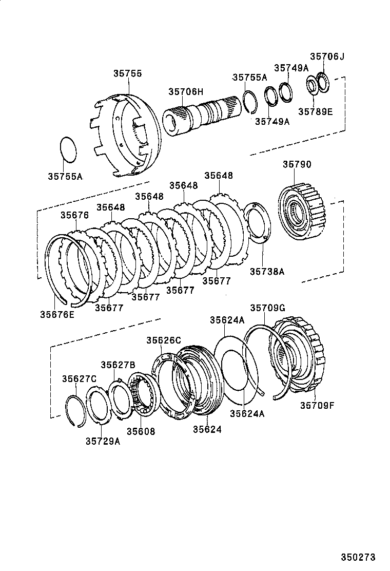  CHASER |  CENTER SUPPORT PLANETARY SUN GEAR ATM