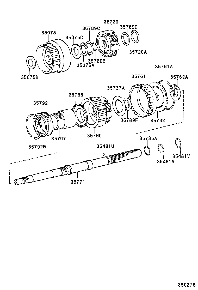  CHASER |  PLANETARY GEAR REVERSE PISTON COUNTER GEAR ATM