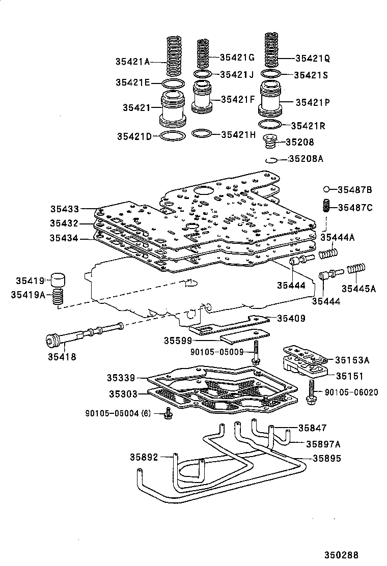  MARK 2 |  VALVE BODY OIL STRAINER ATM