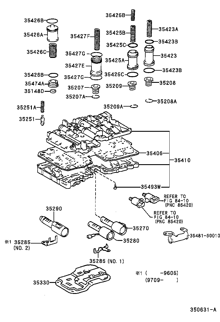  SUPRA |  VALVE BODY OIL STRAINER ATM