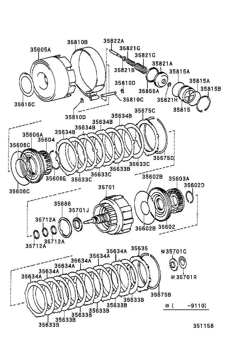  SOARER |  BRAKE BAND MULTIPLE DISC CLUTCH ATM