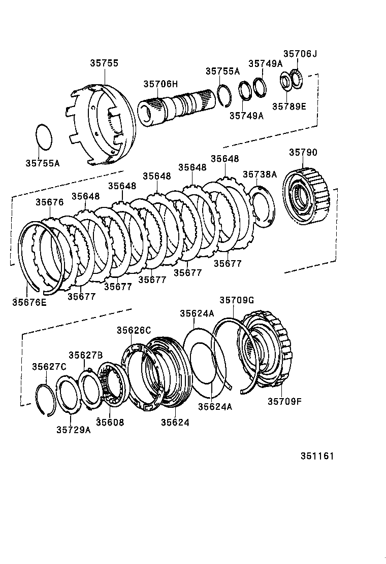  SOARER |  CENTER SUPPORT PLANETARY SUN GEAR ATM