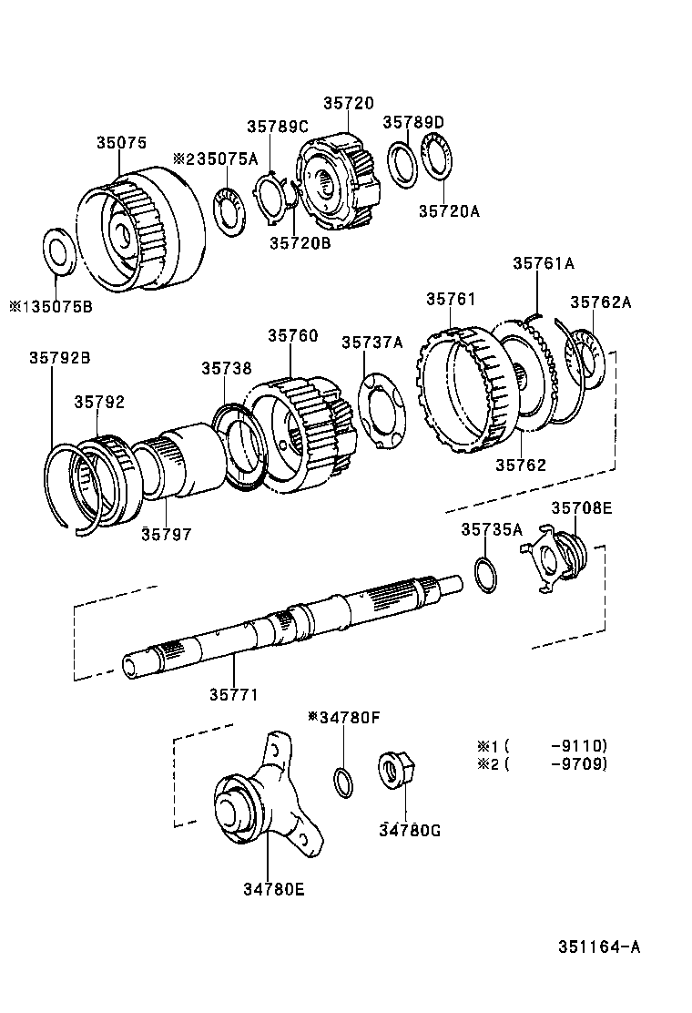  SOARER |  PLANETARY GEAR REVERSE PISTON COUNTER GEAR ATM