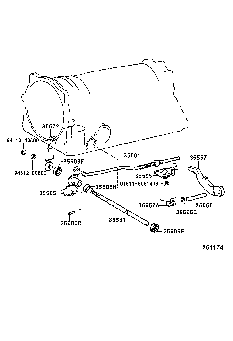  SOARER |  THROTTLE LINK VALVE LEVER ATM