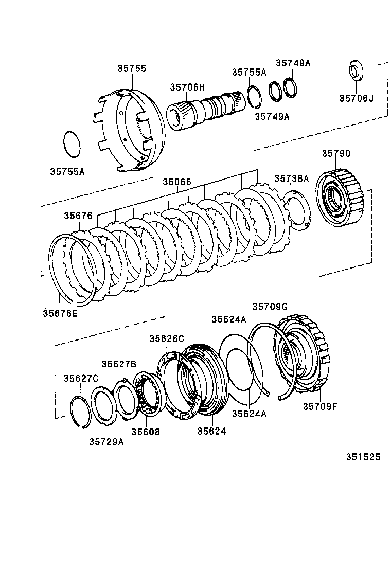  SUPRA |  CENTER SUPPORT PLANETARY SUN GEAR ATM