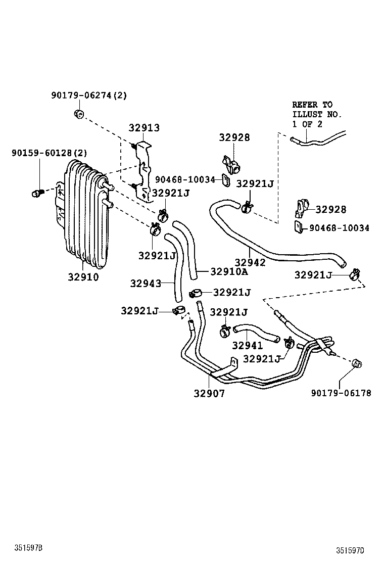  CENTURY |  OIL COOLER TUBE ATM