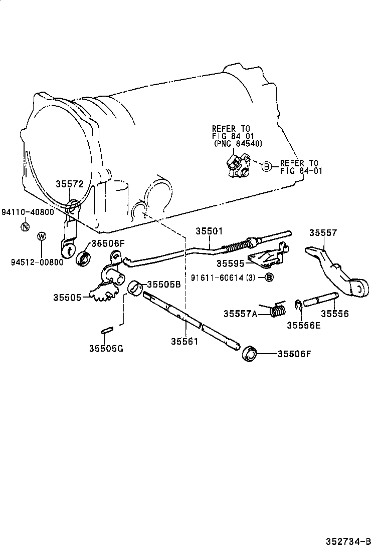  CELSIOR |  THROTTLE LINK VALVE LEVER ATM