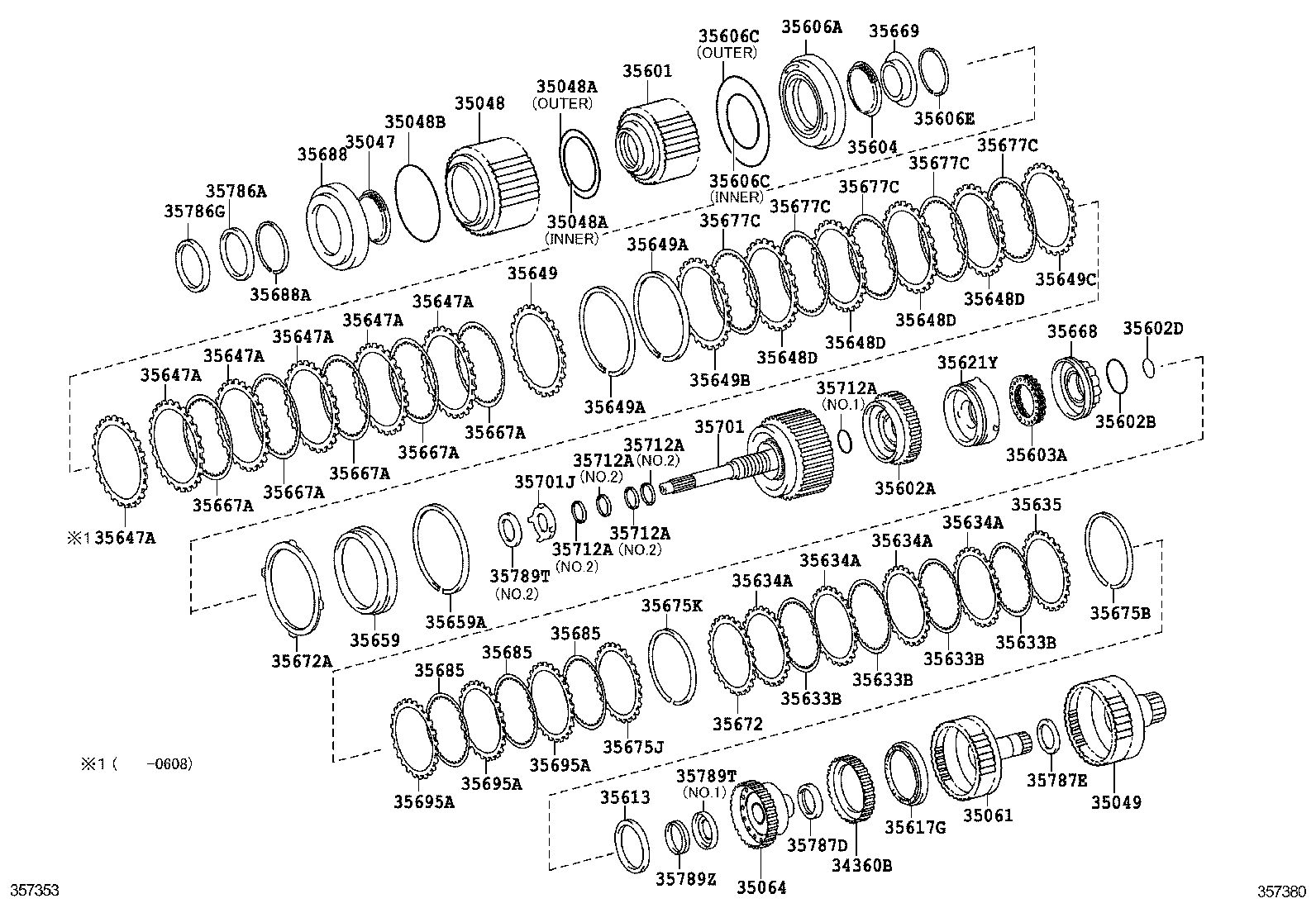  GS460 430 350 |  BRAKE BAND MULTIPLE DISC CLUTCH ATM