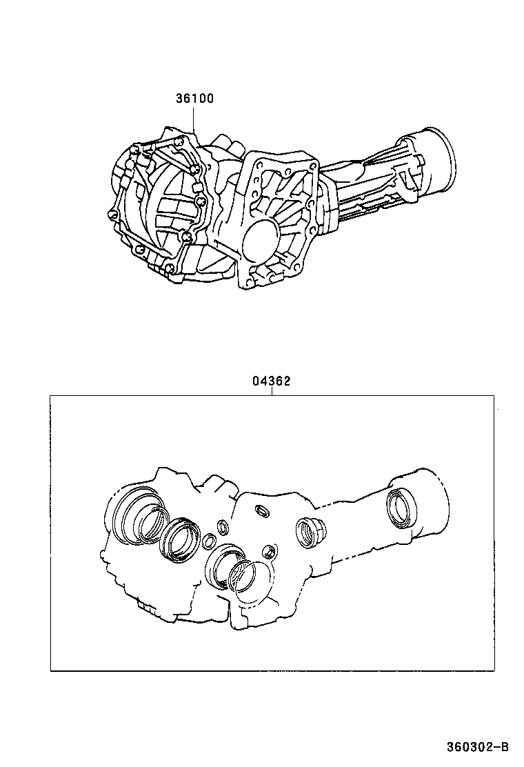  HARRIER |  TRANSFER ASSEMBLY GASKET KIT