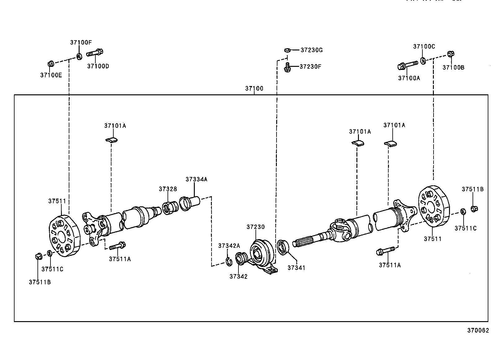  SOARER |  PROPELLER SHAFT UNIVERSAL JOINT