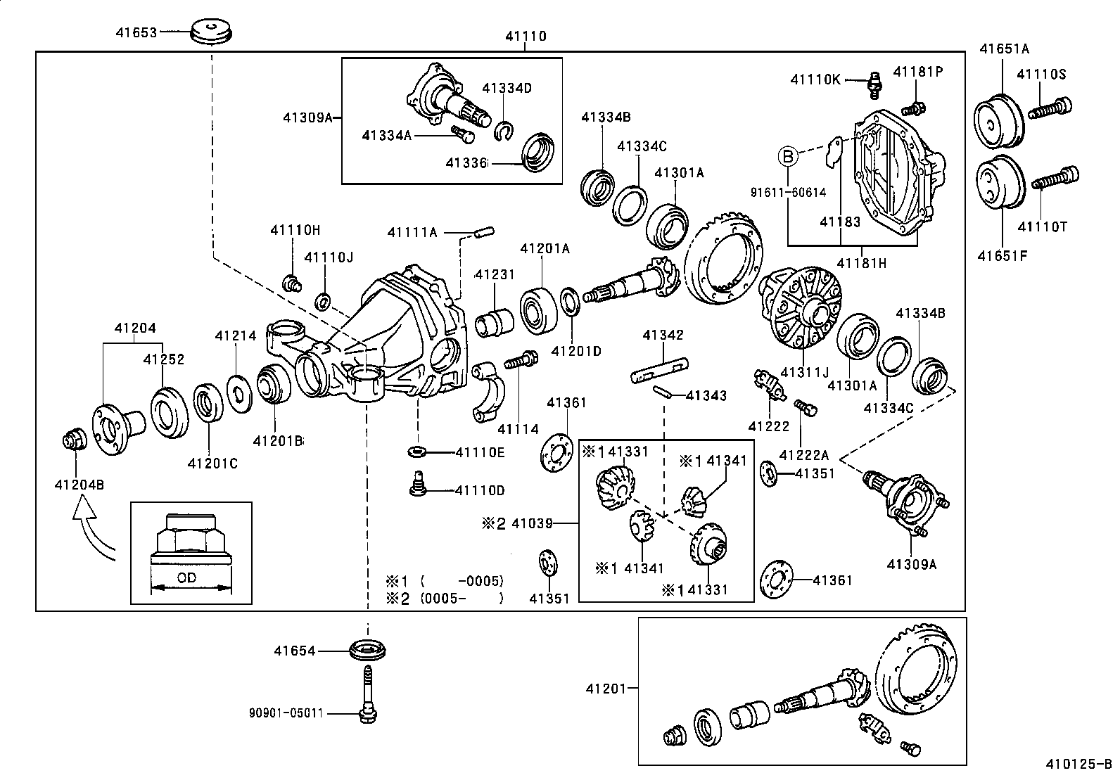  MARK 2 |  REAR AXLE HOUSING DIFFERENTIAL