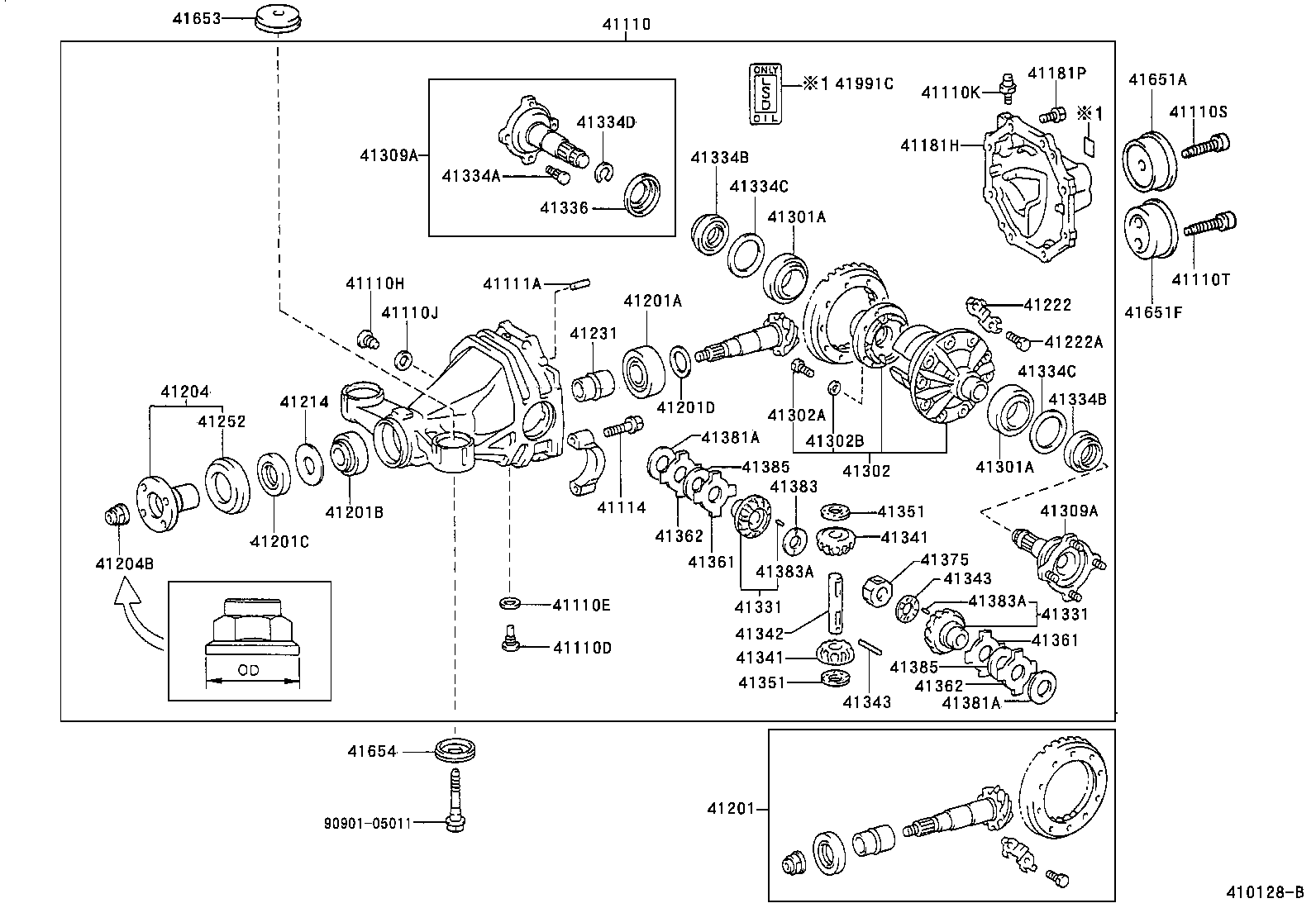  MARK 2 |  REAR AXLE HOUSING DIFFERENTIAL