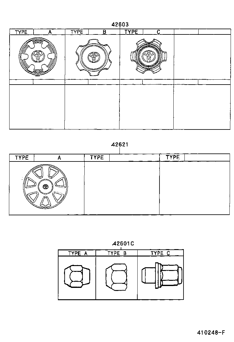  HILUX SURF |  DISC WHEEL WHEEL CAP