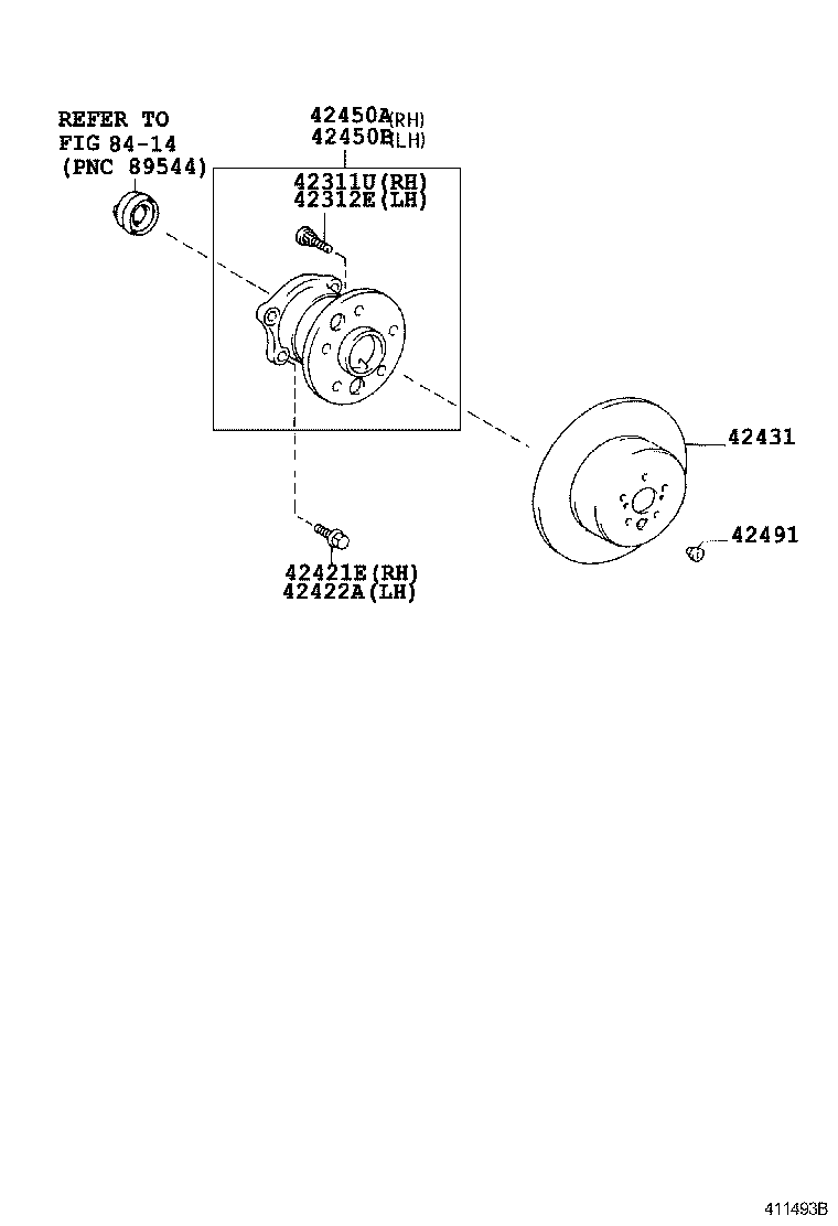  CAMRY |  REAR AXLE SHAFT HUB