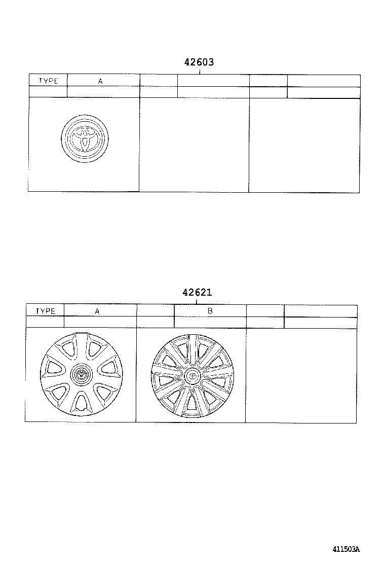  CAMRY |  DISC WHEEL WHEEL CAP